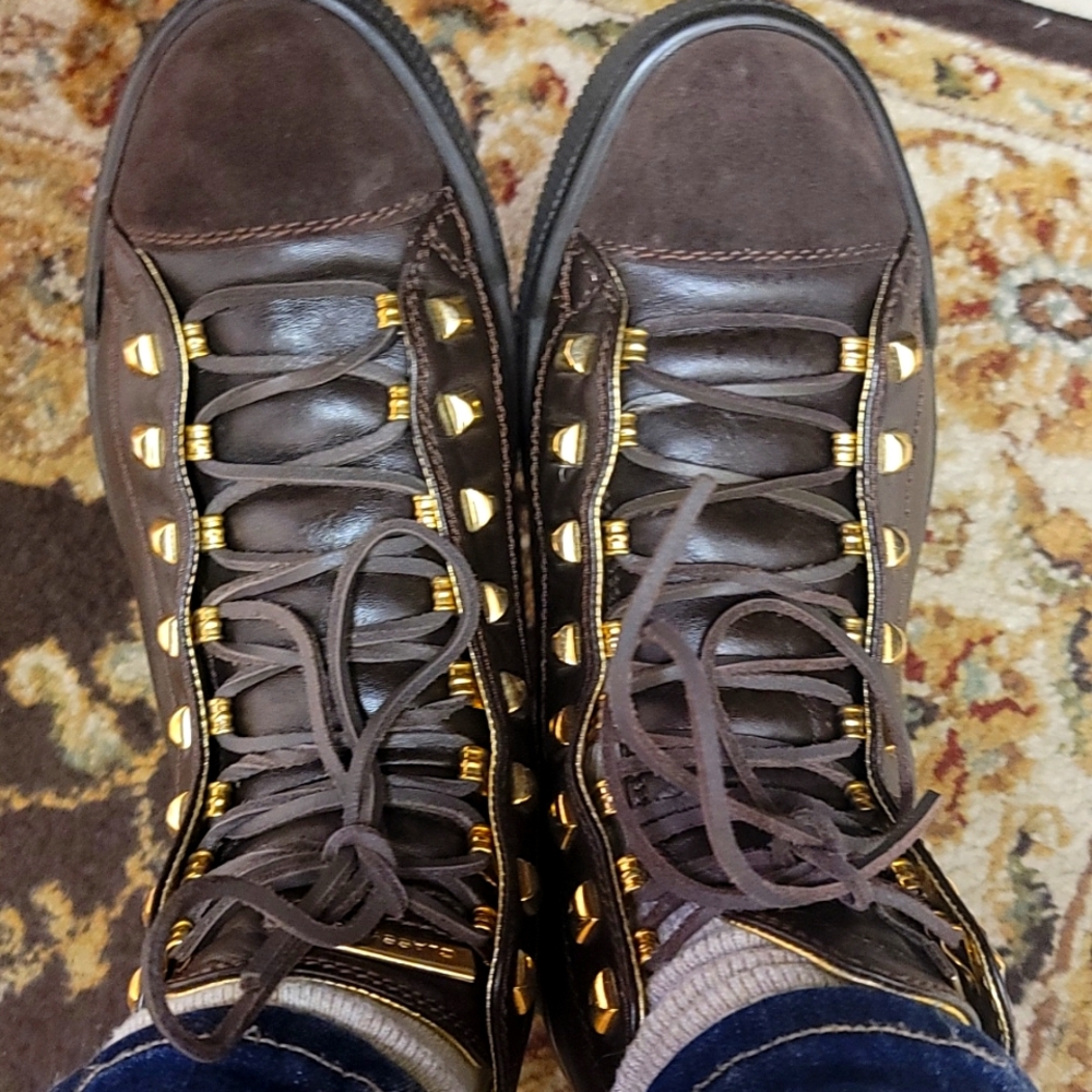 Dsquared2 Hightop Leather Classy Dude Sneaker Excellet Condition